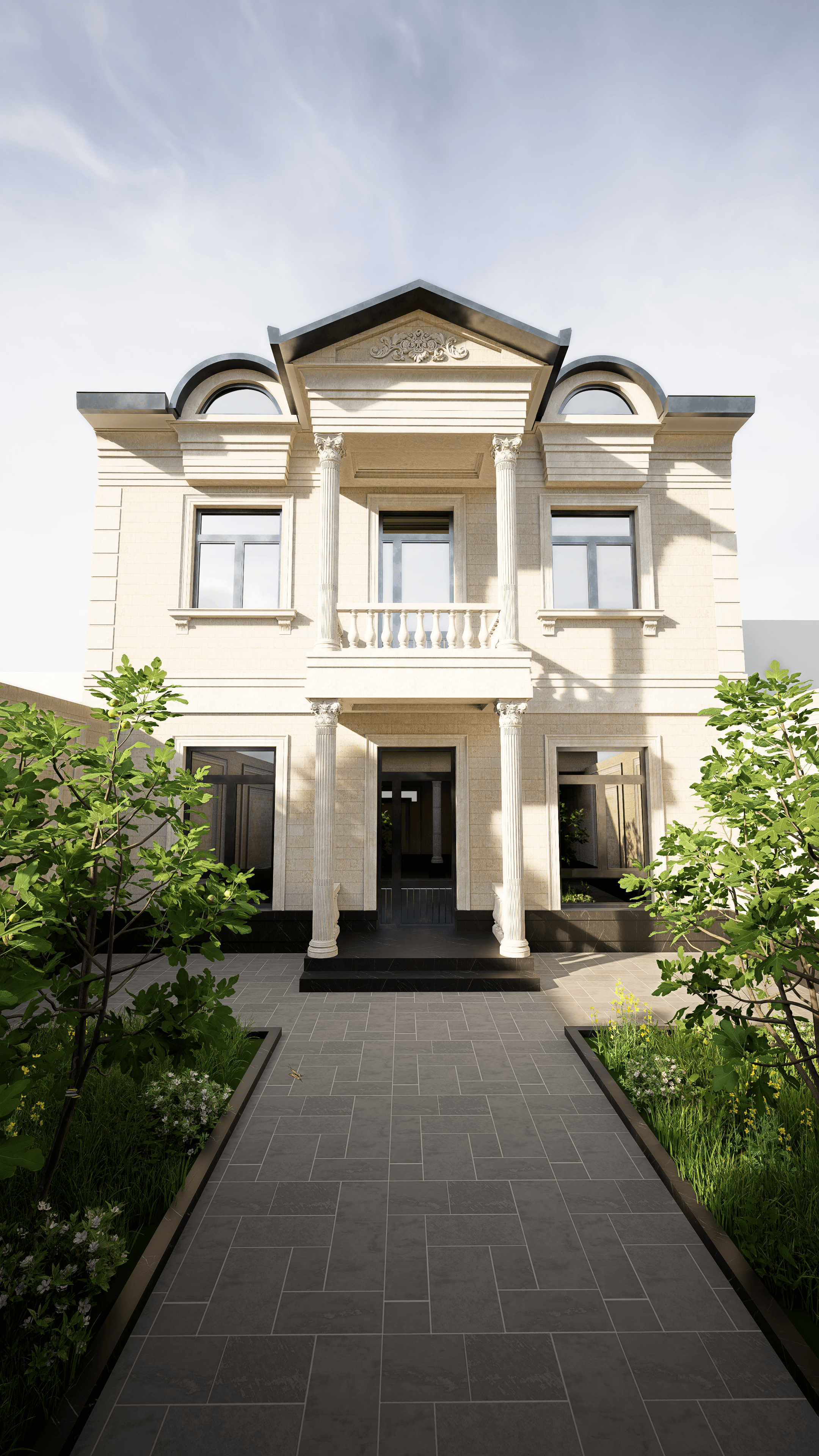 Klassik fasad — qo‘shimcha rakurslar