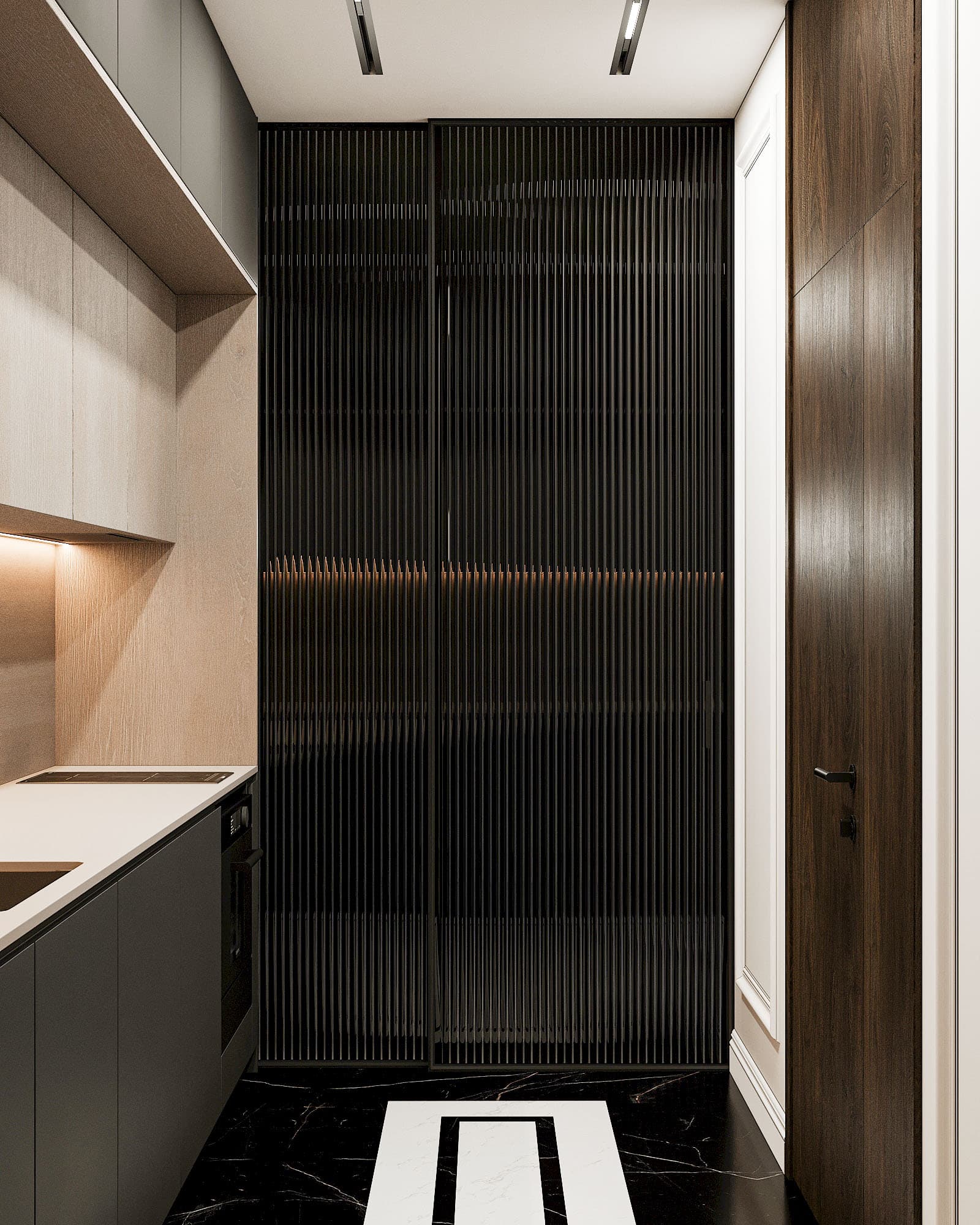 Zamonaviy oshxona — ichki makon — Kattaroq ochish 1