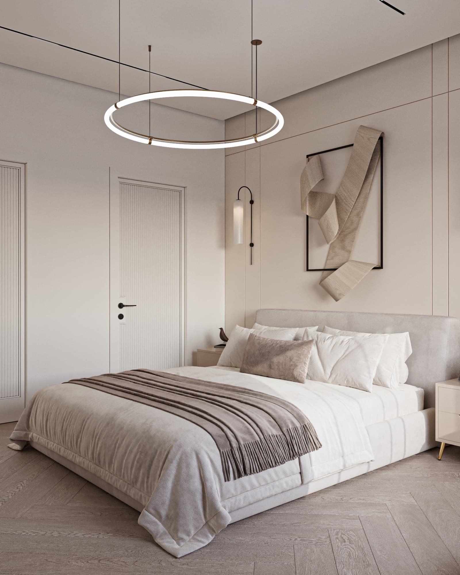 Minimalist yotoqxona — Kattaroq ochish 1