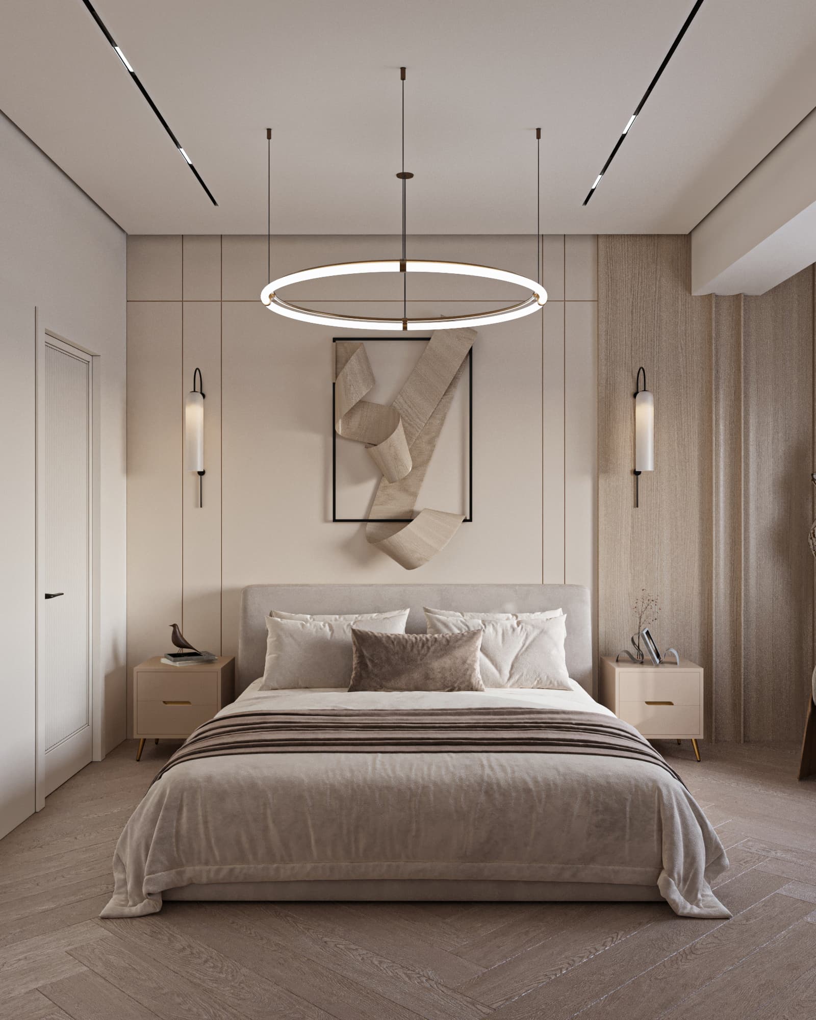 Minimalist yotoqxona — Kattaroq ochish 2