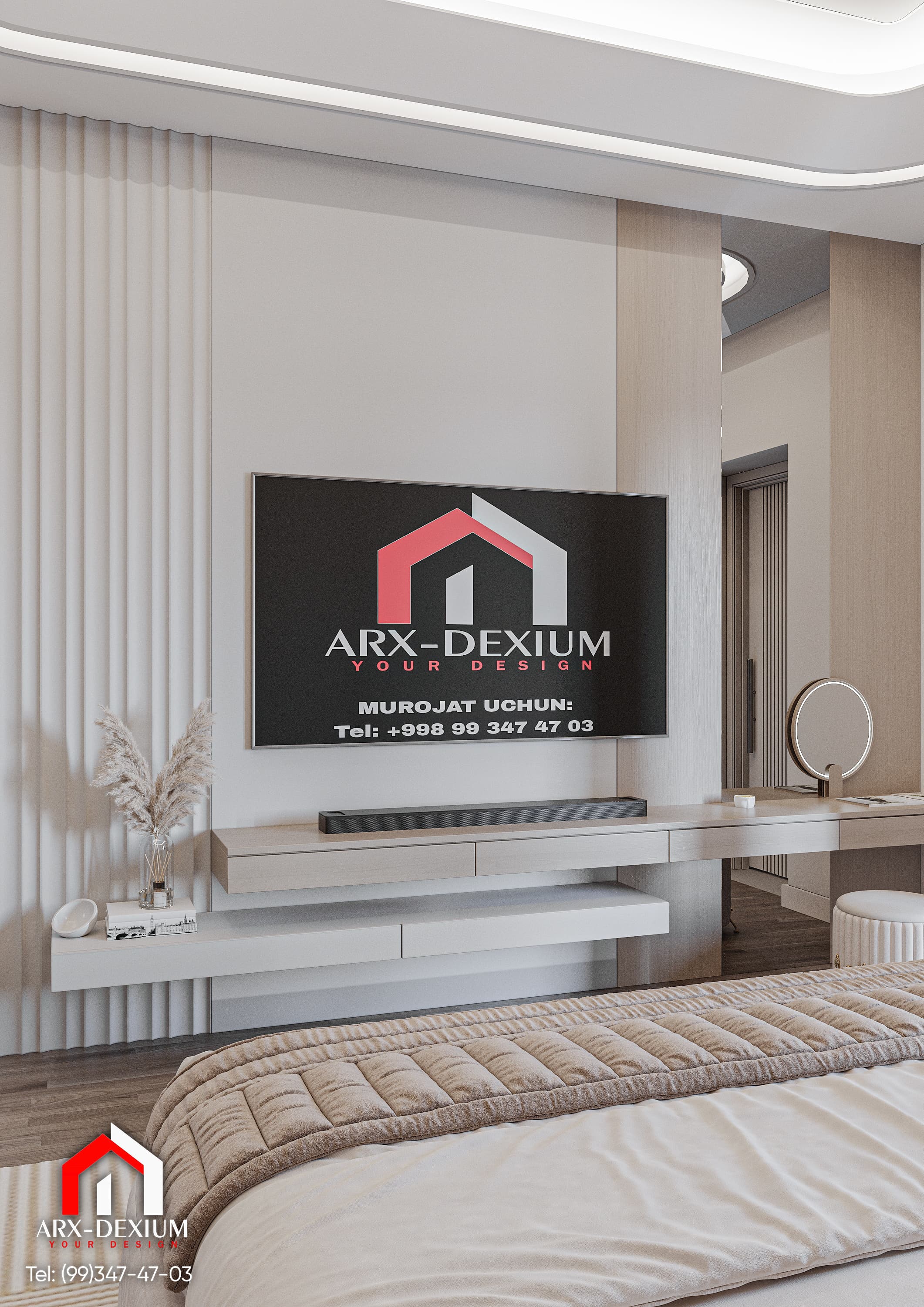 Minimalist yotoqxona — ikkinchi variant — Kattaroq ochish 6