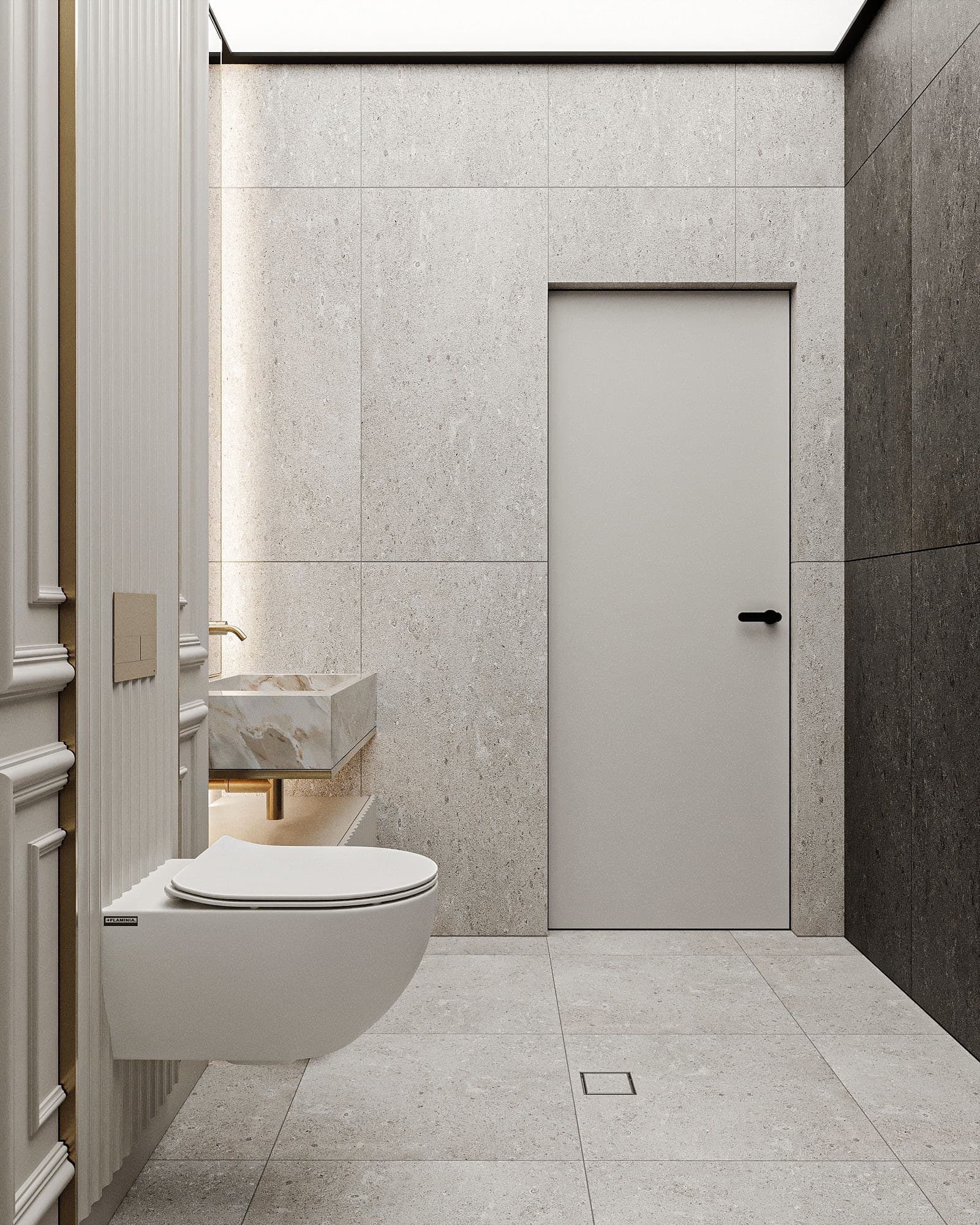 Sanuzel va hammom — birinchi loyiha — Kattaroq ochish 4