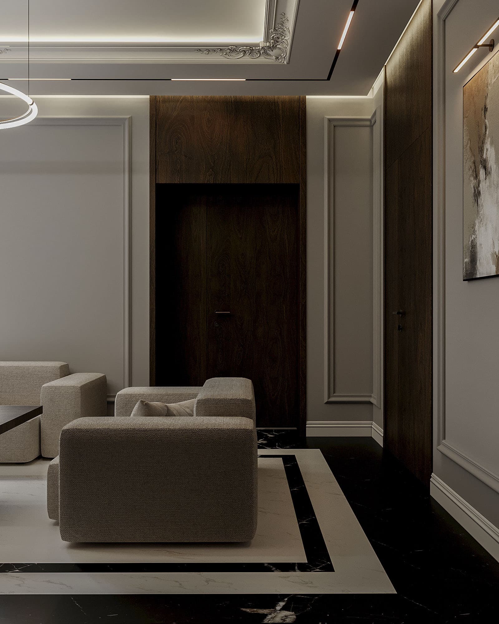 Yo‘lak — boshqa interyer varianti — Kattaroq ochish 5