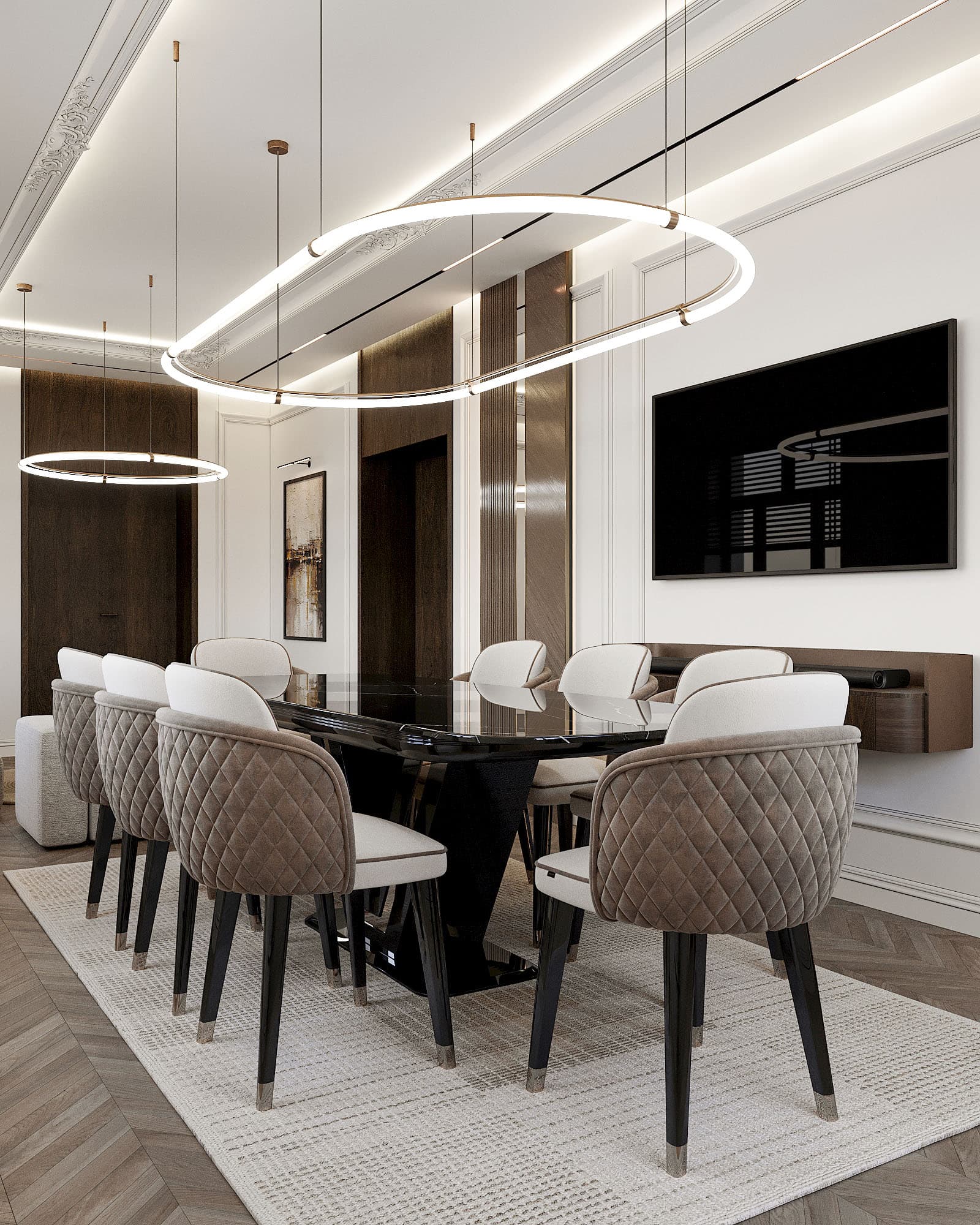 Mehmonxona — yashash zonasi — Kattaroq ochish 3